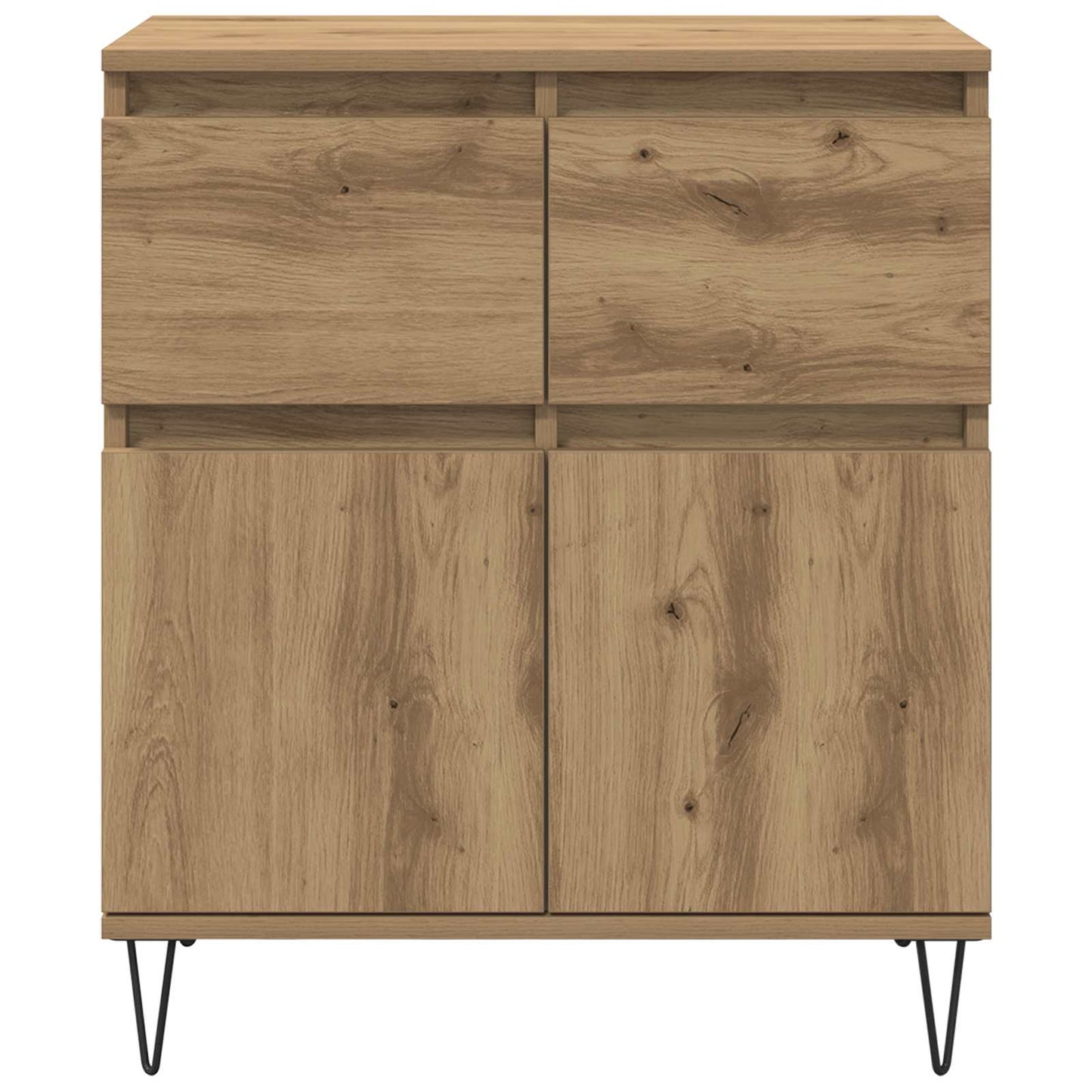 Serviesskap Artisan Eik 60 x 35 x 70 cm Ingeniørtre og jern
