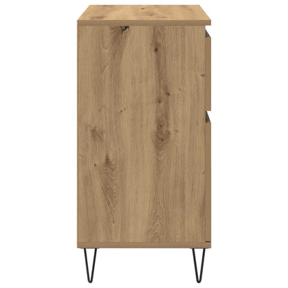 Serviesskap Artisan Eik 60 x 35 x 70 cm Ingeniørtre og jern