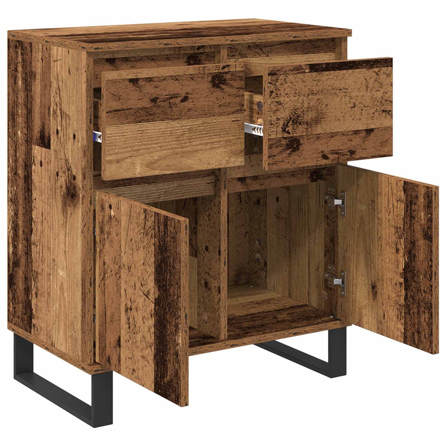 Serviesskap Gamle tre 60 x 35 x 70 cm Ingeniørtre og jern