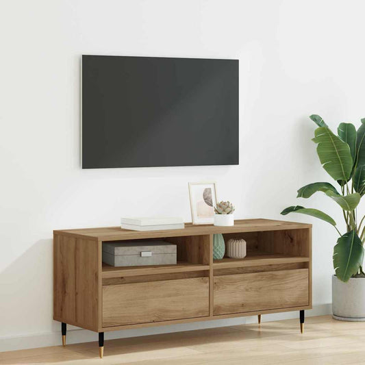 TV-Møbel Artisan Eik TV-skap 100 x 34,5 x 44,5 cm jern
