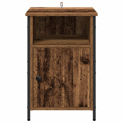Nattbordskap 2 pcs Gammelt tre 40 x 42 x 60 cm Konstruert tre