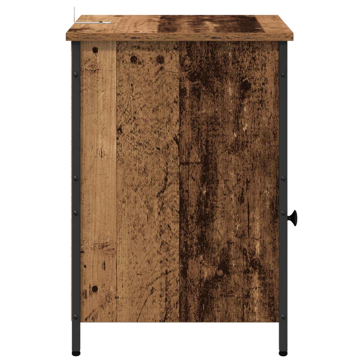 Nattbordskap 2 pcs Gammelt tre 40 x 42 x 60 cm Konstruert tre