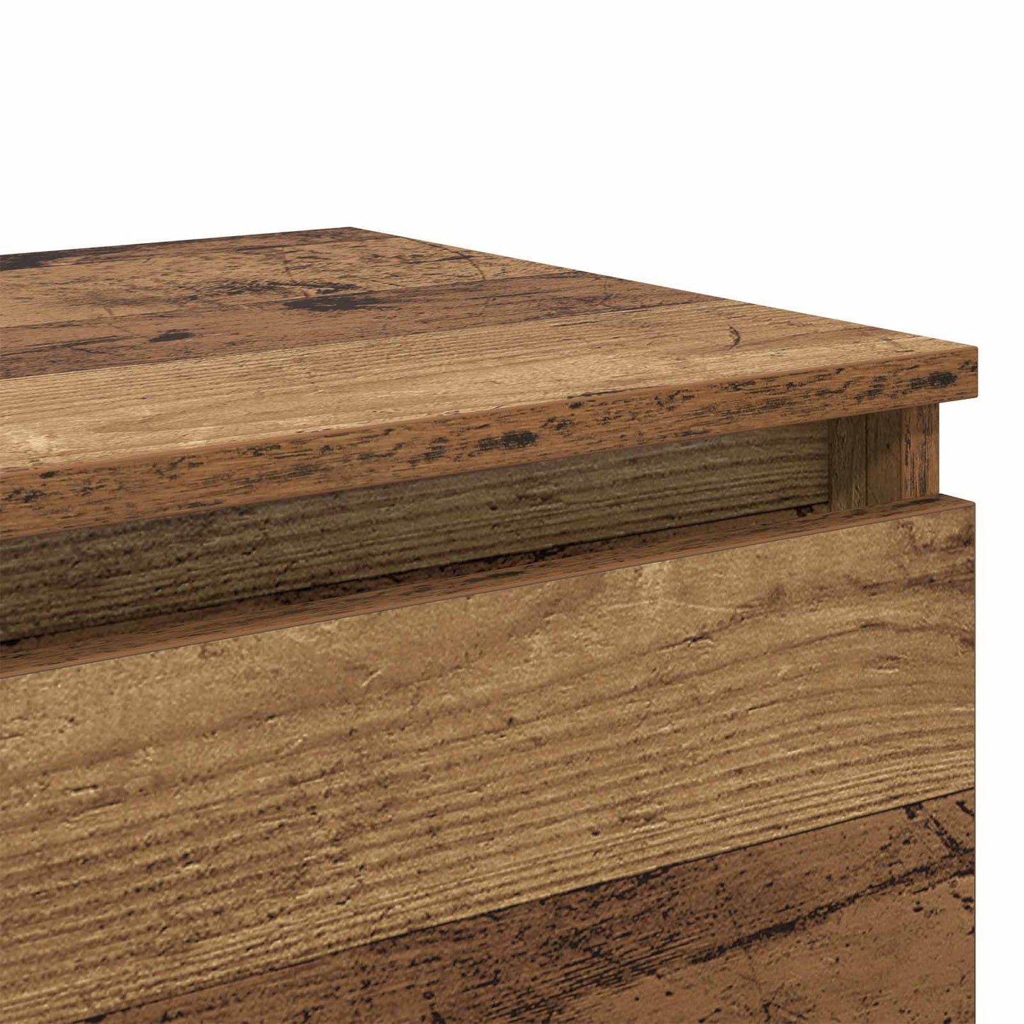 Nattbordskap 2 pcs Gammelt tre 40 x 35 x 50 cm Konstruert tre