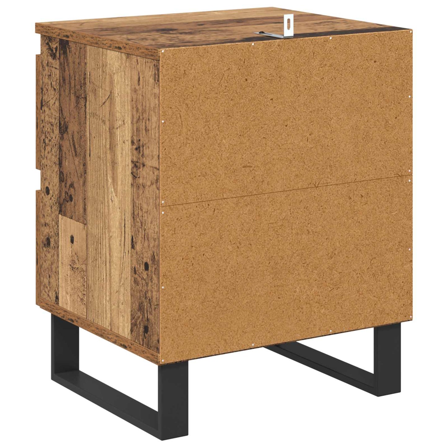 Nattbordskap 2 pcs Gammelt tre 40 x 35 x 50 cm Konstruert tre