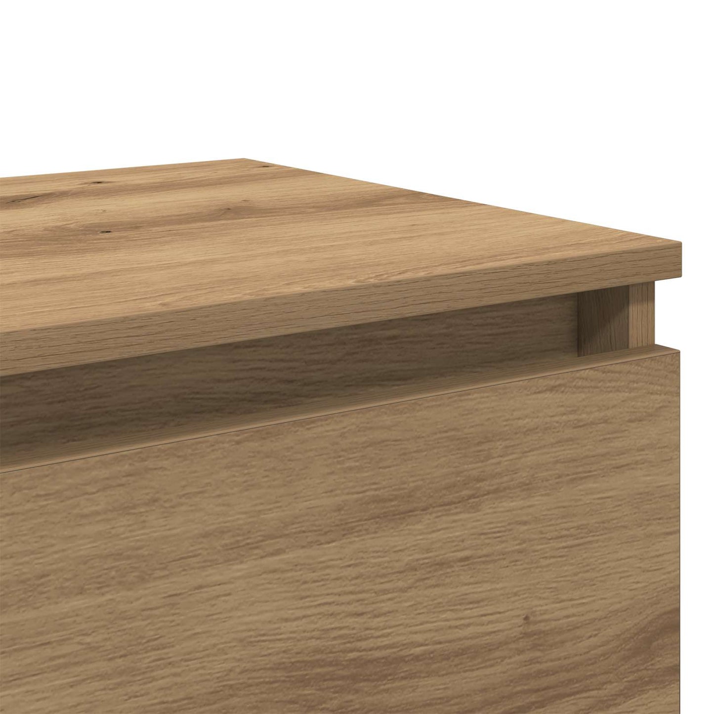 Nattbordskap 2 pcs Artisan Eik 40 x 35 x 50 cm Konstruert tre