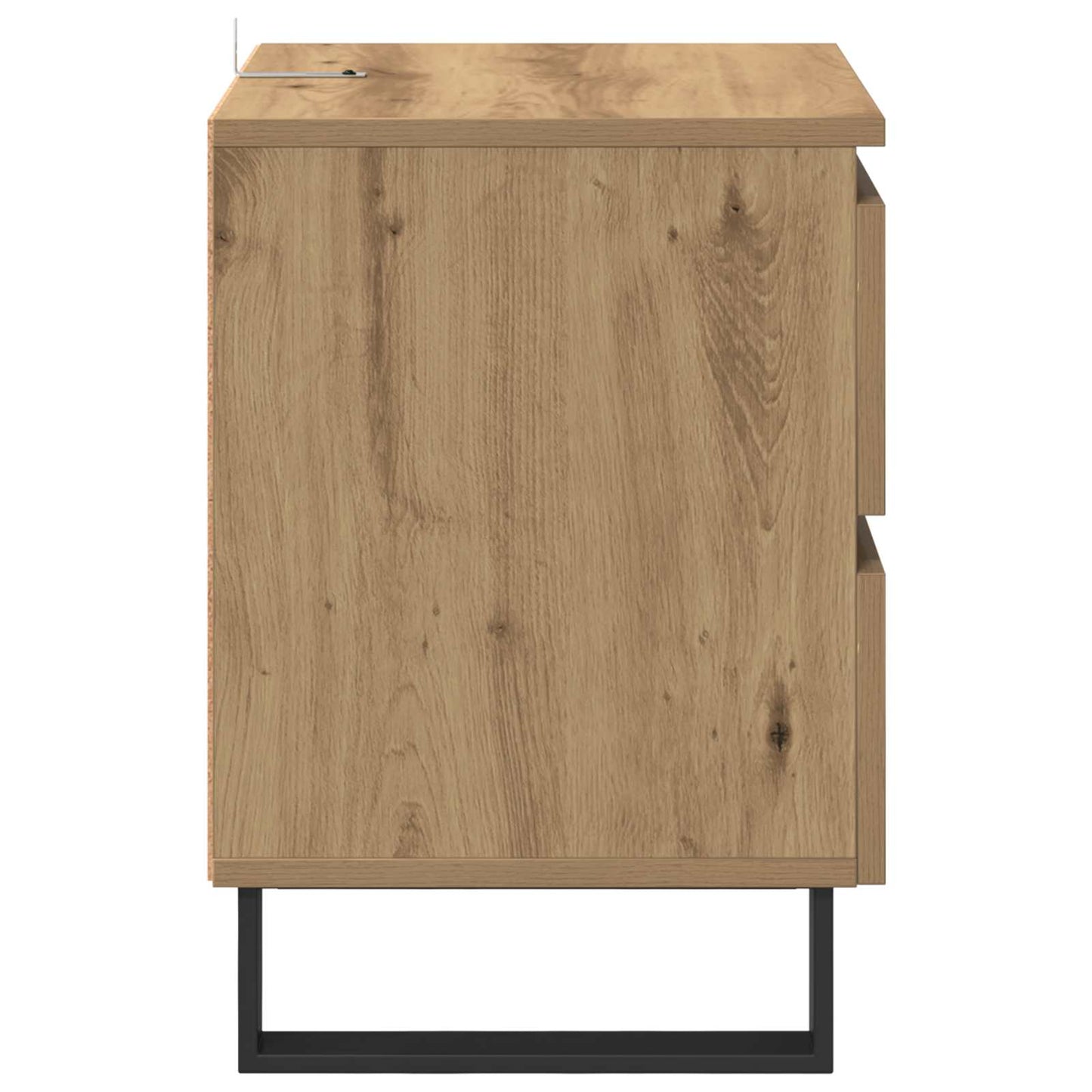 Nattbordskap 2 pcs Artisan Eik 40 x 35 x 50 cm Konstruert tre