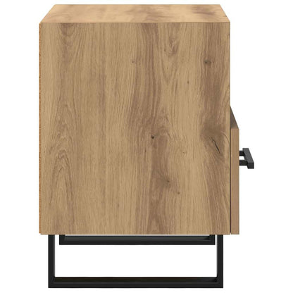 Nattbordskap 2 pcs Artisan Eik 40 x 35 x 47,5 cm Konstruert tre