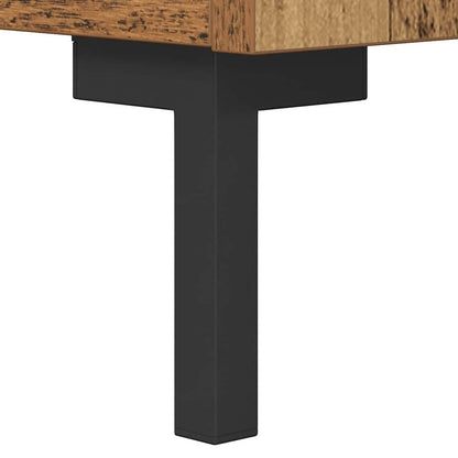 Nattbord Sengbord Gammelt Tre Nattbordskap 40 x 40 x 66 cm