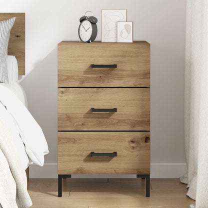 Nattbordskap Artisan Eik 40 x 40 x 66 cm Konstruert tre