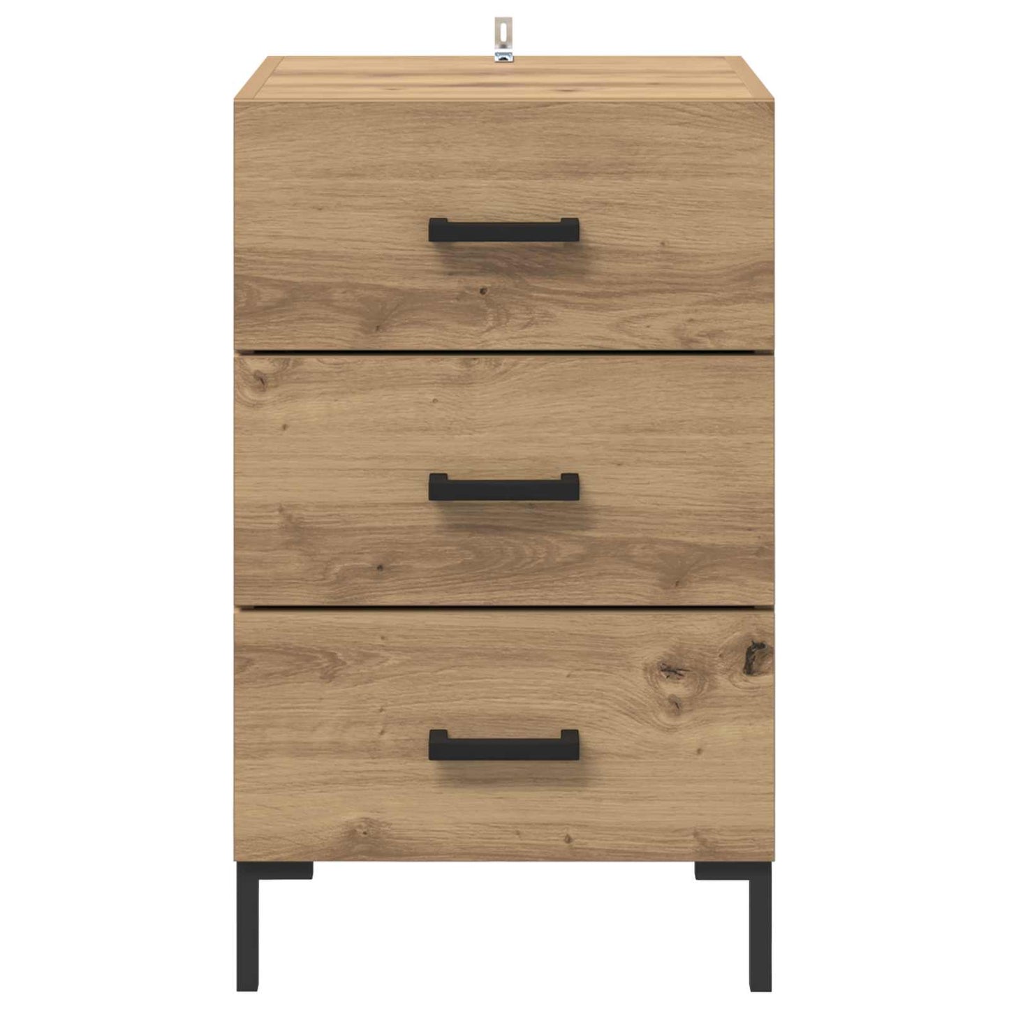 Nattbordskap Artisan Eik 40 x 40 x 66 cm Konstruert tre