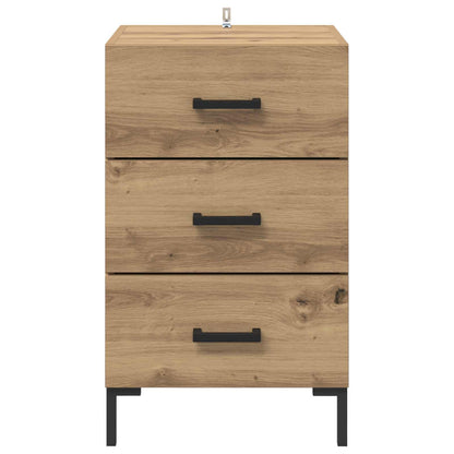 Nattbordskap Artisan Eik 40 x 40 x 66 cm Konstruert tre