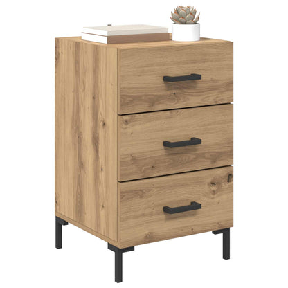 Nattbordskap Artisan Eik 40 x 40 x 66 cm Konstruert tre