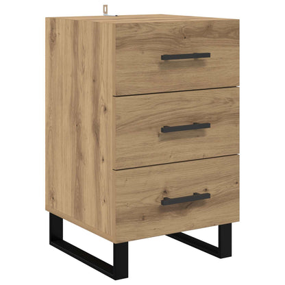 Nattbordskap Artisan Eik 40 x 40 x 66 cm Konstruert tre