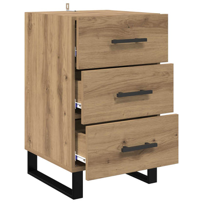 Nattbordskap Artisan Eik 40 x 40 x 66 cm Konstruert tre