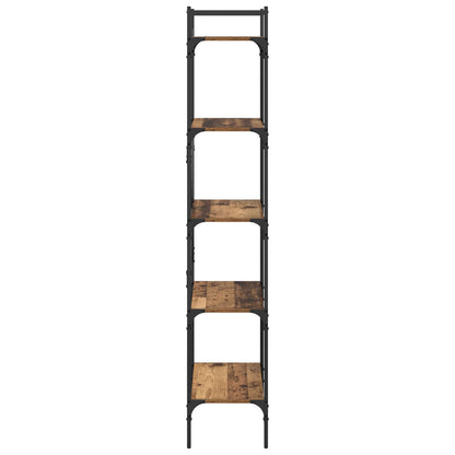 Bokhylle Gamle tre 56 x 32 x 174 cm Konstruert tre