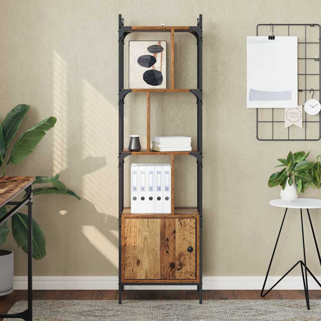 Bokhylle Gammelt Tre 44,5 x 30 x 154,5 cm