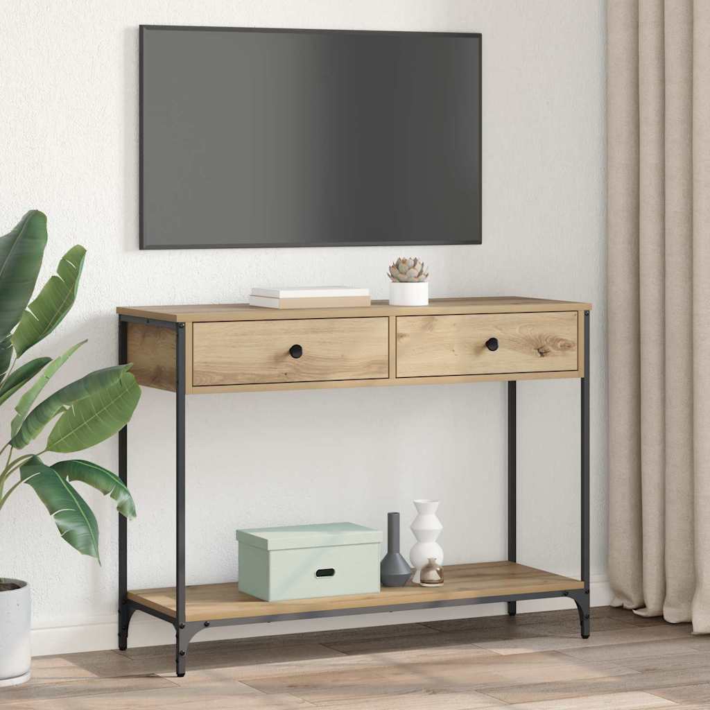 Avlastningsbord Konsollbord Artisan Eik 100 x 34,5 x 75 cm