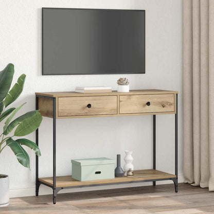 Avlastningsbord Konsollbord Artisan Eik 100 x 34,5 x 75 cm