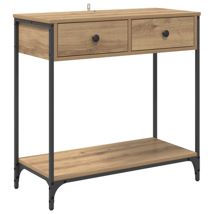 Konsollbord Artisan Eik 75 x 34,5 x 75 cm Konstruert tre