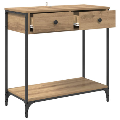Konsollbord Artisan Eik 75 x 34,5 x 75 cm Konstruert tre
