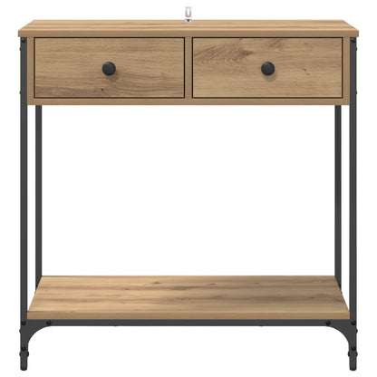 Konsollbord Artisan Eik 75 x 34,5 x 75 cm Konstruert tre