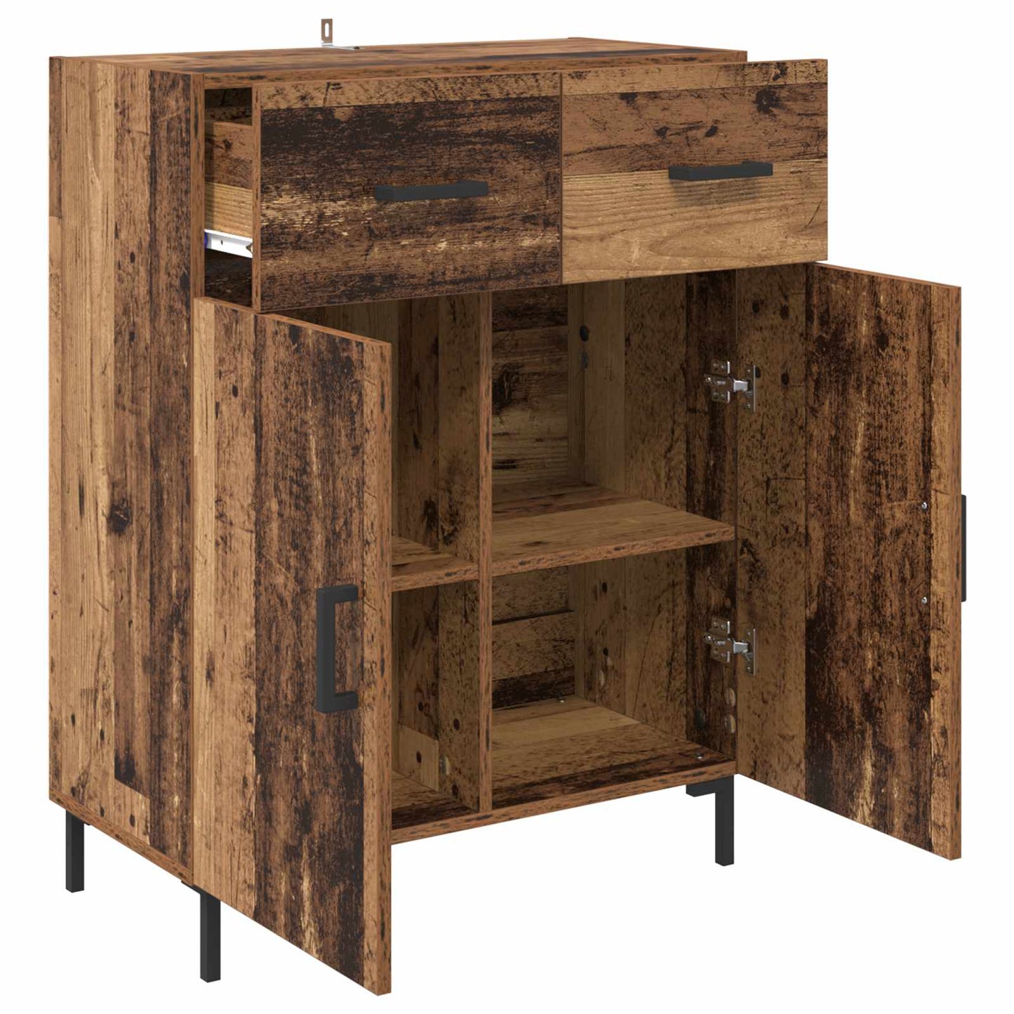 Serviesskap Gammelt tre 69,5 x 34 x 90 cm Konstruert tre