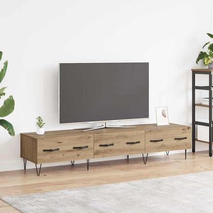 TV-skap med skuff artisan eik 150 x 36 x 30 cm Konstruert tre