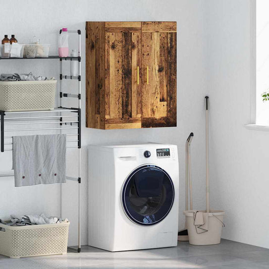 Veggskap Gammelt Tre 69,5 x 34 x 90 cm