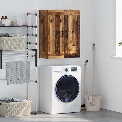 Veggskap Gammelt Tre 69,5 x 34 x 90 cm