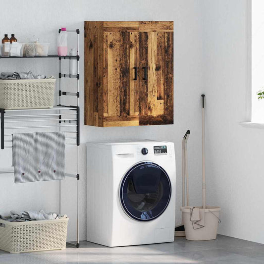 Veggskap Gammelt Tre 69,5 x 34 x 90 cm