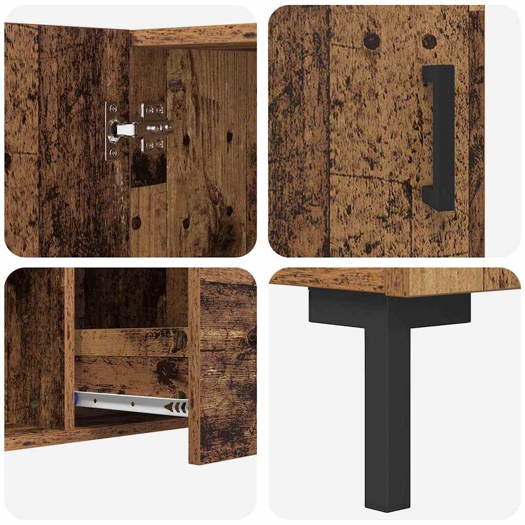 Skjenk Gammelt Tre med skuff 100 x 36 x 60 cm