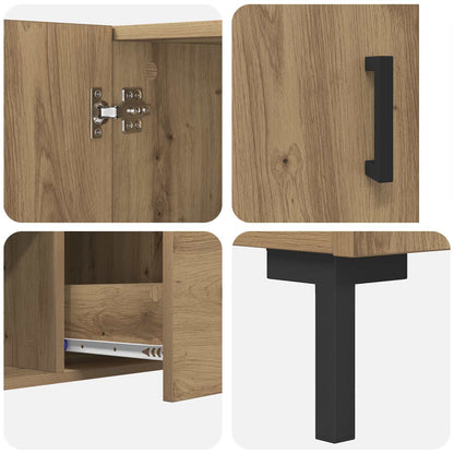 Serviesskap Artisan Eik 100 x 36 x 60 cm Konstruert tre