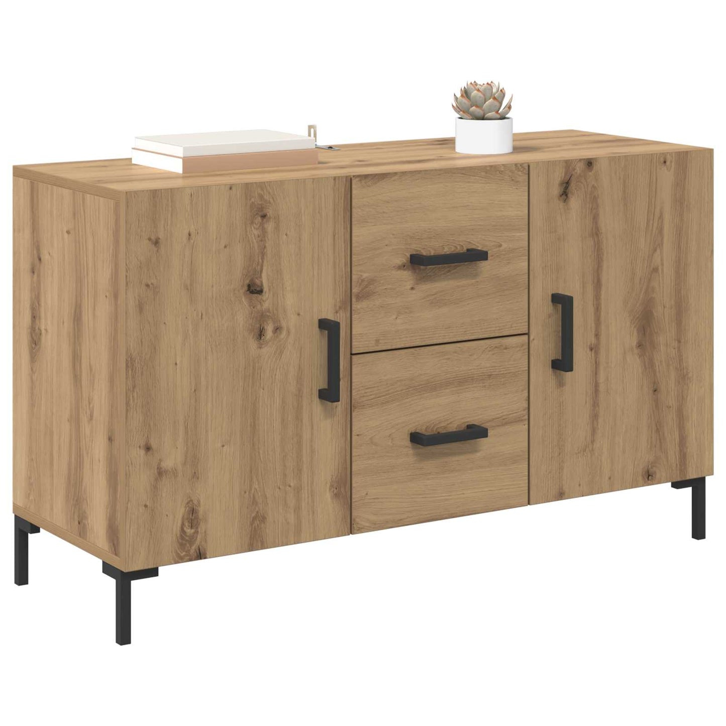 Serviesskap Artisan Eik 100 x 36 x 60 cm Konstruert tre