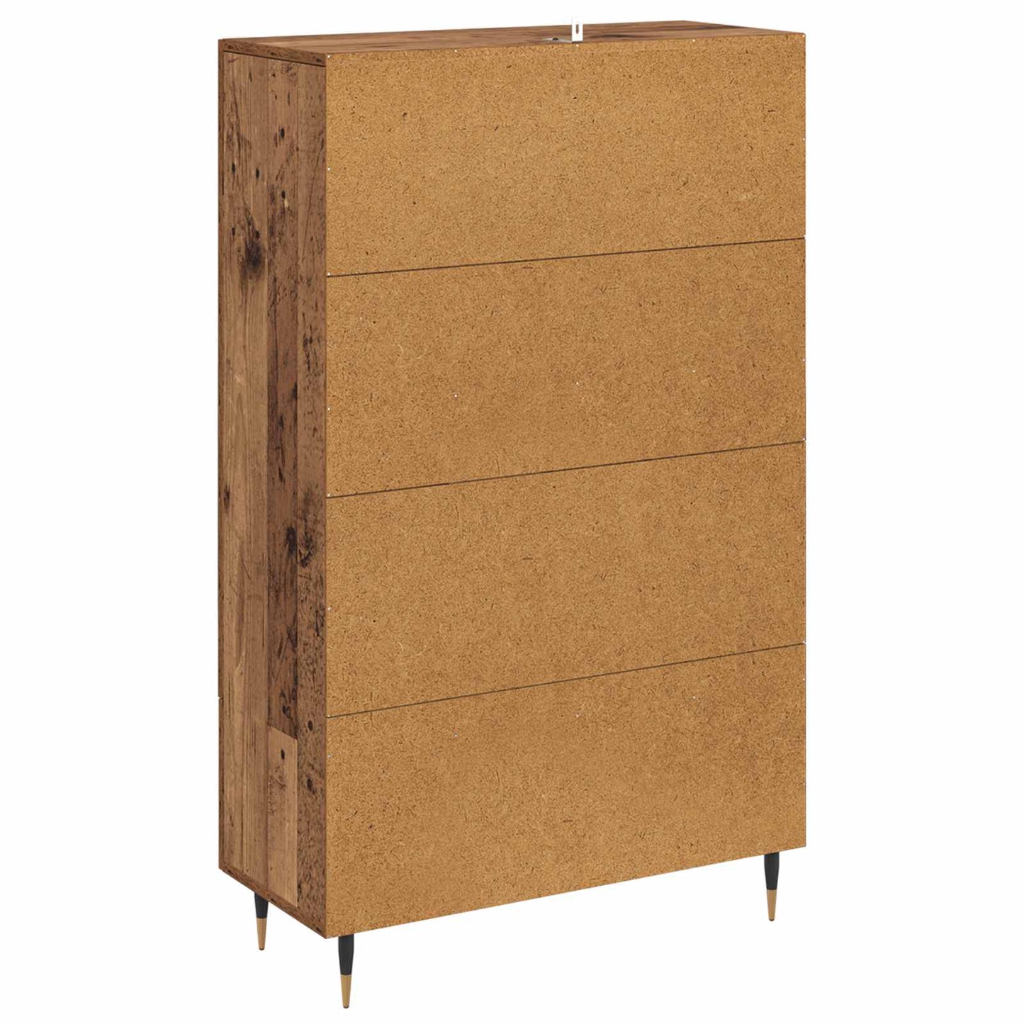 Høyskap med skuff Gamle tre 69,5 x 31 x 115 cm Konstruert tre