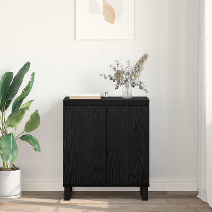 Serviesskap Svart Eik 60 x 35 x 70 cm Konstruert tre