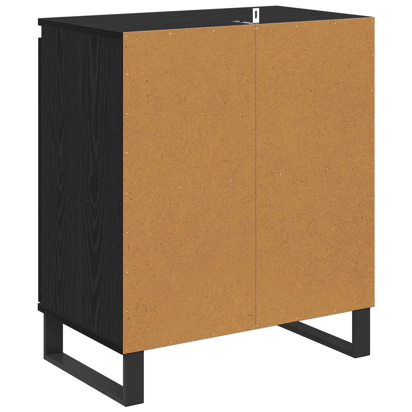 Serviesskap Svart Eik 60 x 35 x 70 cm Konstruert tre