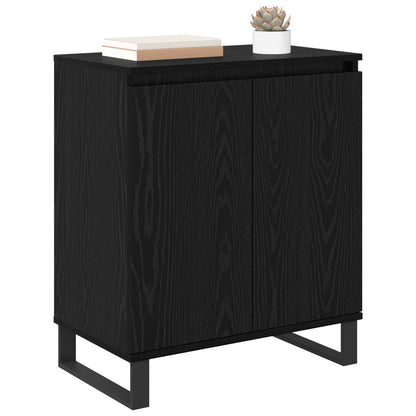 Serviesskap Svart Eik 60 x 35 x 70 cm Konstruert tre