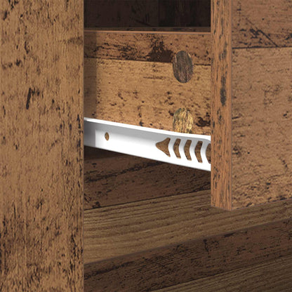 Kaffebord med skuff Gamle tre 102 x 44,5 x 50 cm Konstruert tre