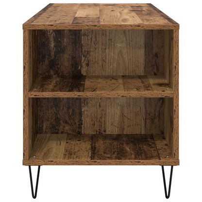 Kaffebord med skuff Gamle tre 102 x 44,5 x 50 cm Konstruert tre