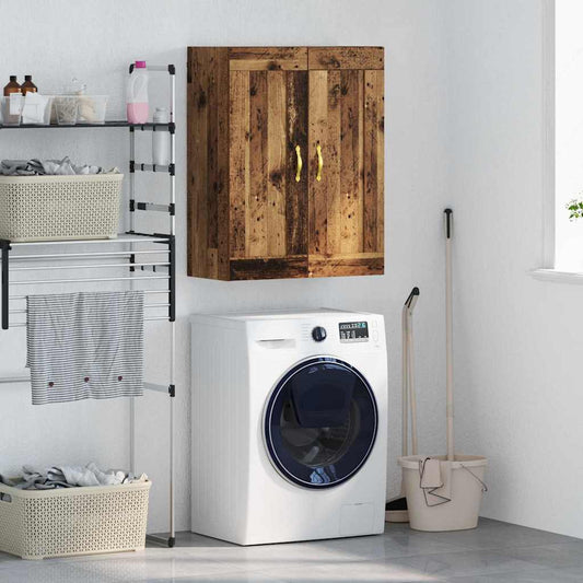 Veggskap Gammelt Tre 69,5 x 34 x 90 cm