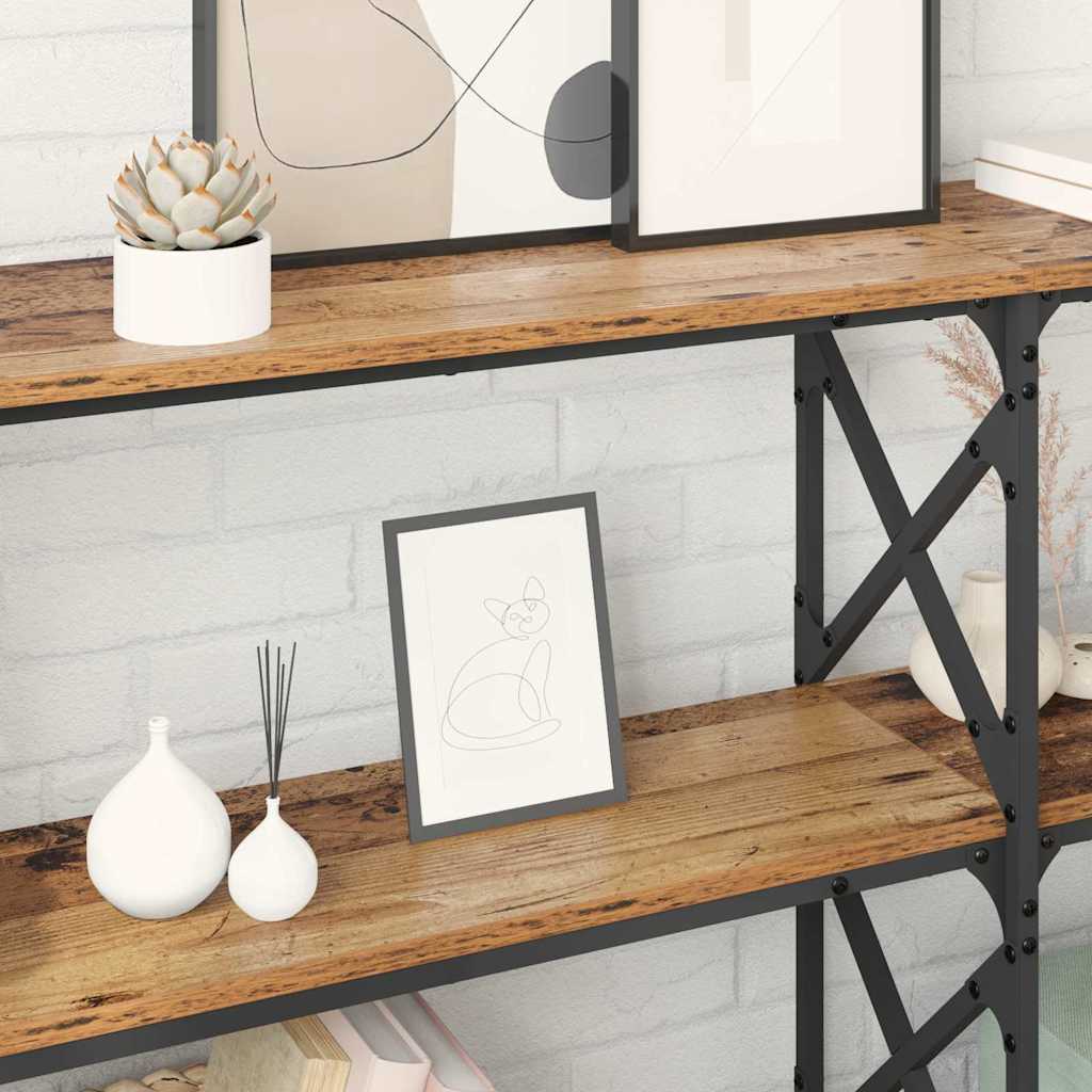 Avlastningsbord Konsollbord Gammelt Tre 156 x 28 x 80,5 cm