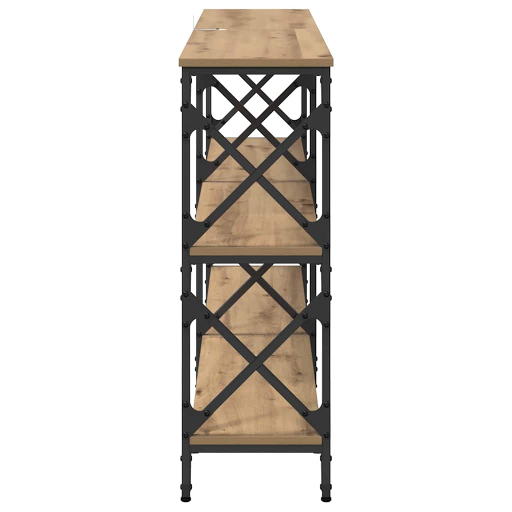 Avlastningsbord Konsollbord Artisan Eik 156 x 28 x 80,5 cm