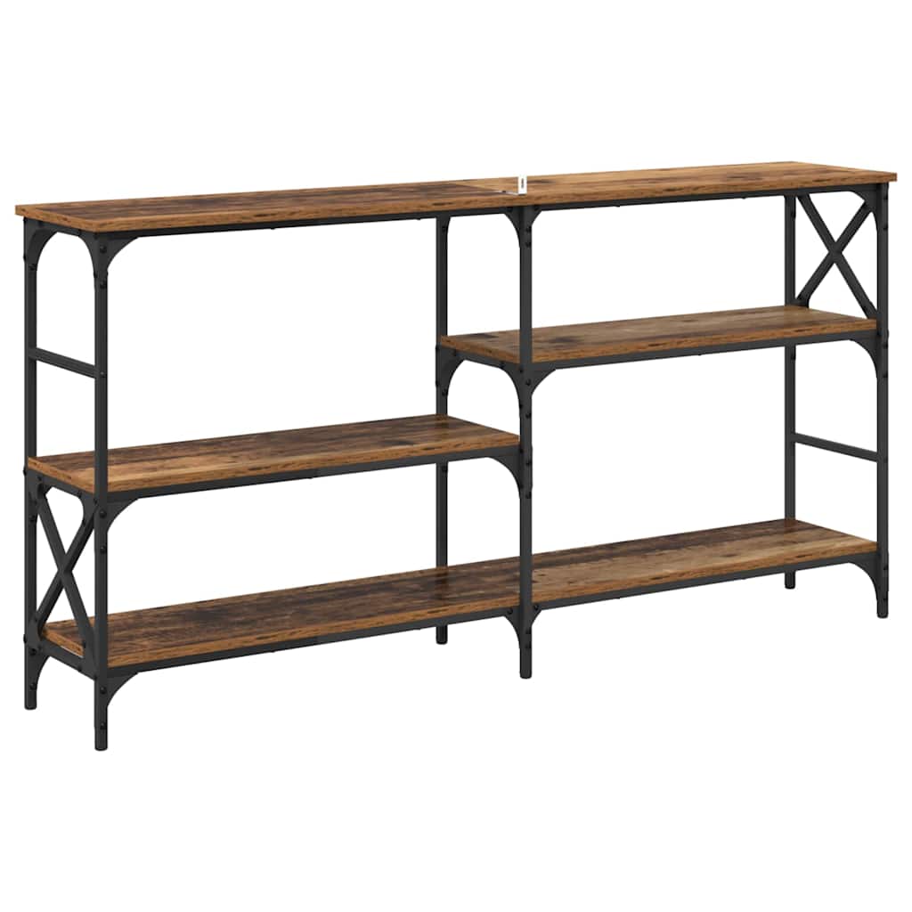 Avlastningsbord Konsollbord Gammelt Tre 150 x 29 x 76,5 cm