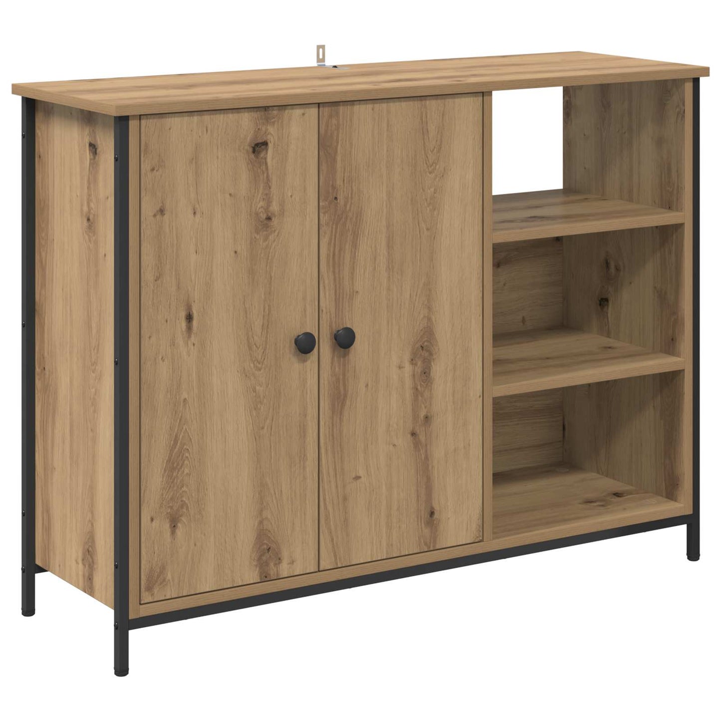 Serviesskap Artisan Eik 100 x 33 x 75 cm Konstruert tre