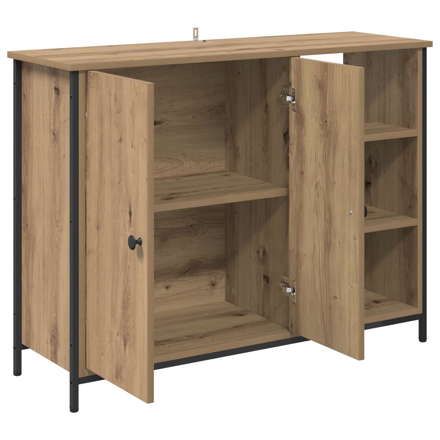 Serviesskap Artisan Eik 100 x 33 x 75 cm Konstruert tre
