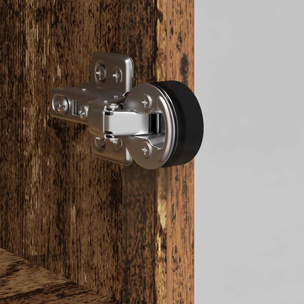 Skap Gammelt Tre 35 x 37 x 142 cm