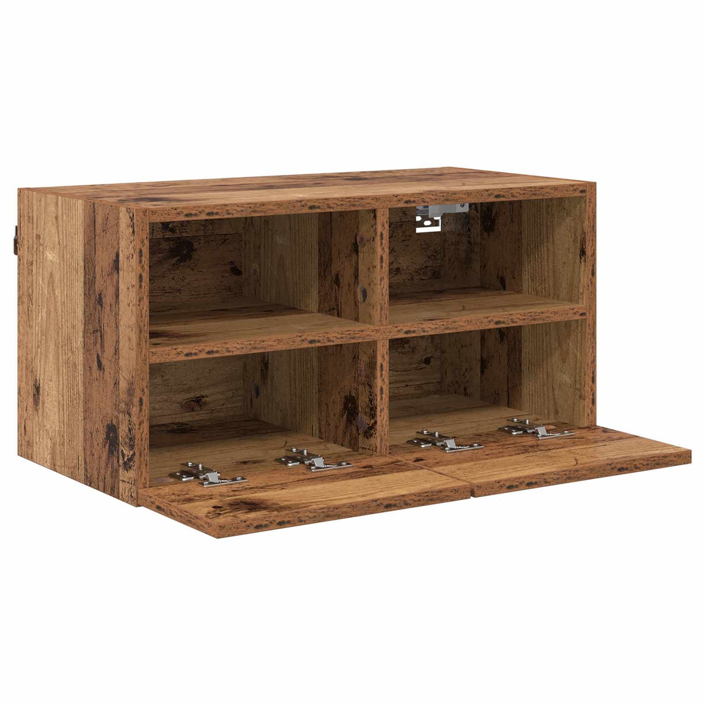 TV Veggskap 2 pcs Gamle tre 60 x 30 x 30 cm Konstruert tre