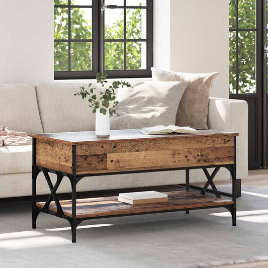 Salongbord Sofabord Gammelt Tre 100 x 50 x 50 cm