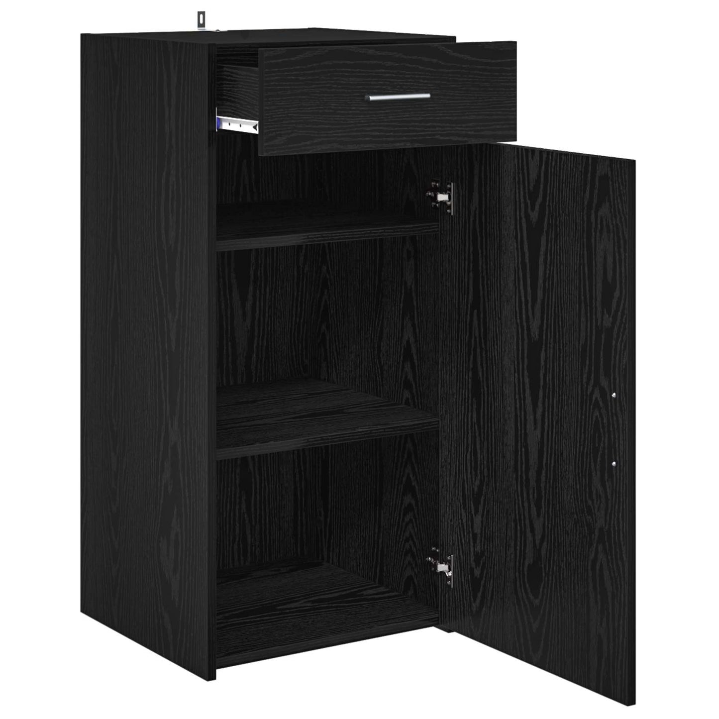 Serviesskap Svart eik 45 x 42,5 x 93 cm Konstruert tre