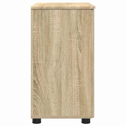Baderomsskap med dør Sonoma eik 61 x 35 x 64 cm Konstruert tre